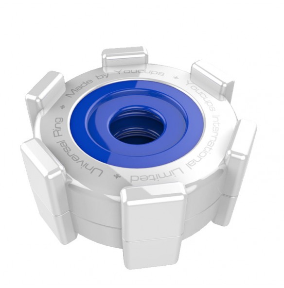 YouCups Universal Ring (Blue - Internal Threads) YouCups Universal Ring (Blue - Internal Threads)